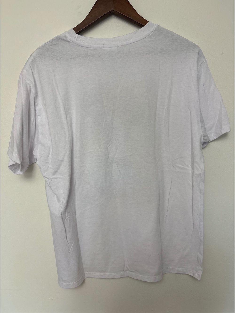 Disney Minnie Mouse White Graphic T-Shirt, Size Large, Cotton Blend size L - Picture 3 of 7